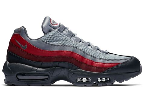 Nike Air Max 95 Juniors Black/Grey/Red 